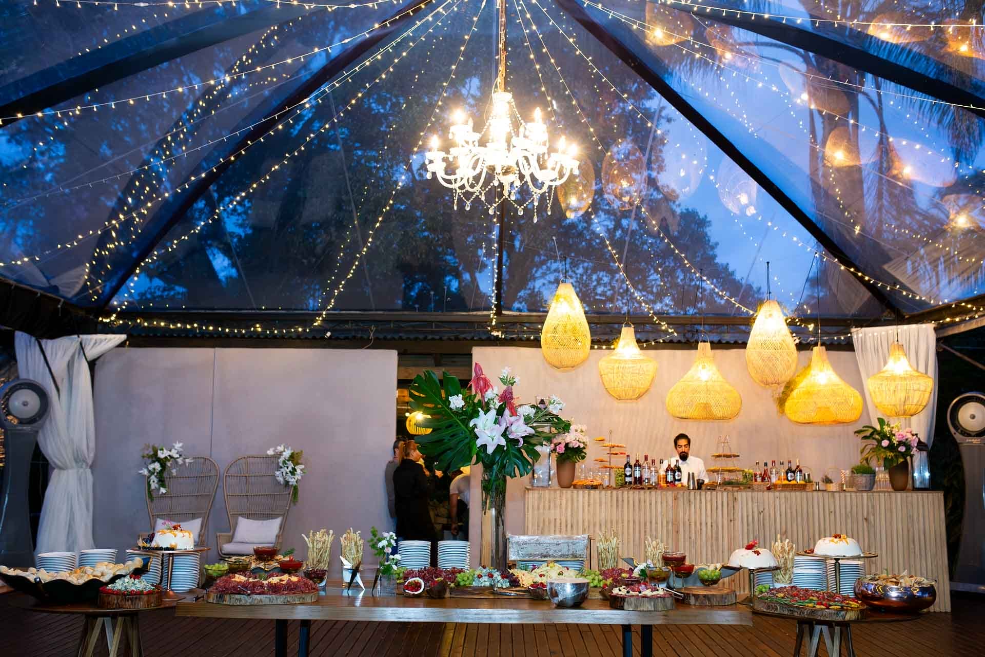 Buffet para eventos Corporativos